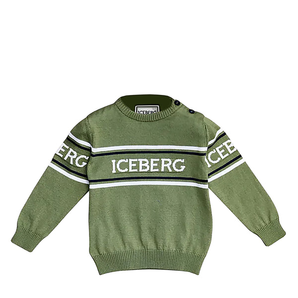Iceberg Kids Logo Sweater
