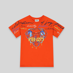 Kenzo Kids Elephant Logo T-Shirt