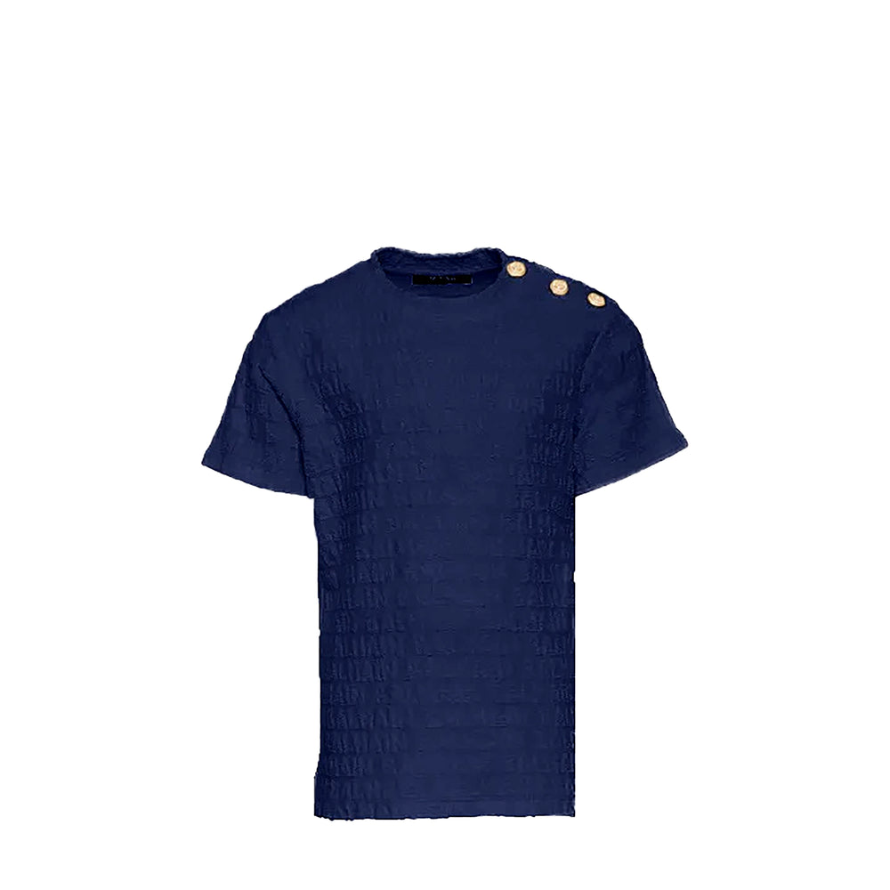 Balmain Kids Text Logo T-shirt