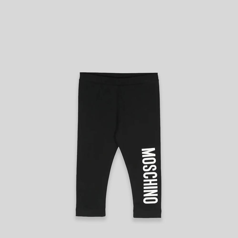 Moschino Kids Toddler's Big Logo Leggings