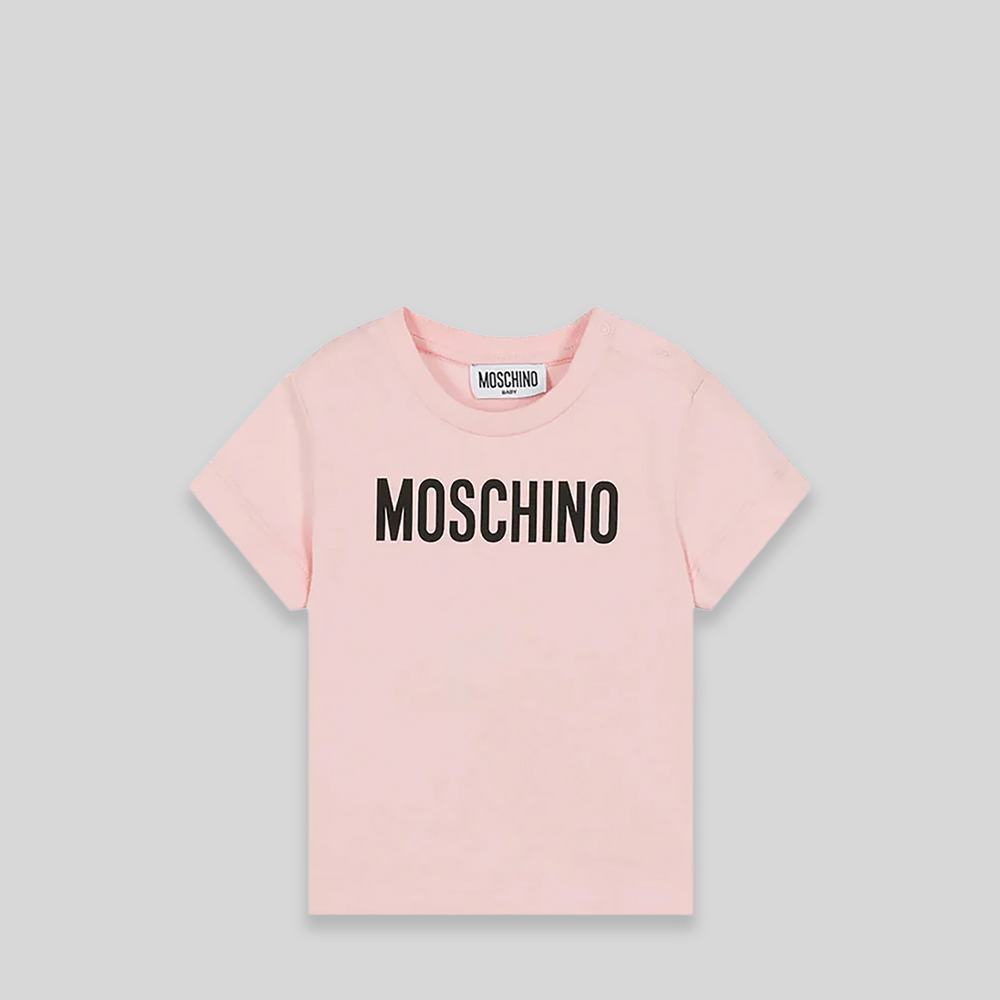 Moschino Kids Toddler's Big Logo Cotton T-Shirt