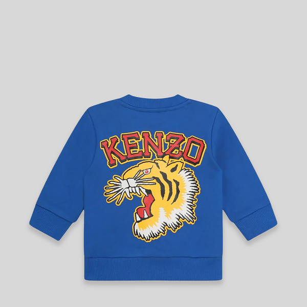 Kenzo Kids Toddler's Varsity Tiger Cotton Fleece Sweatshirt
