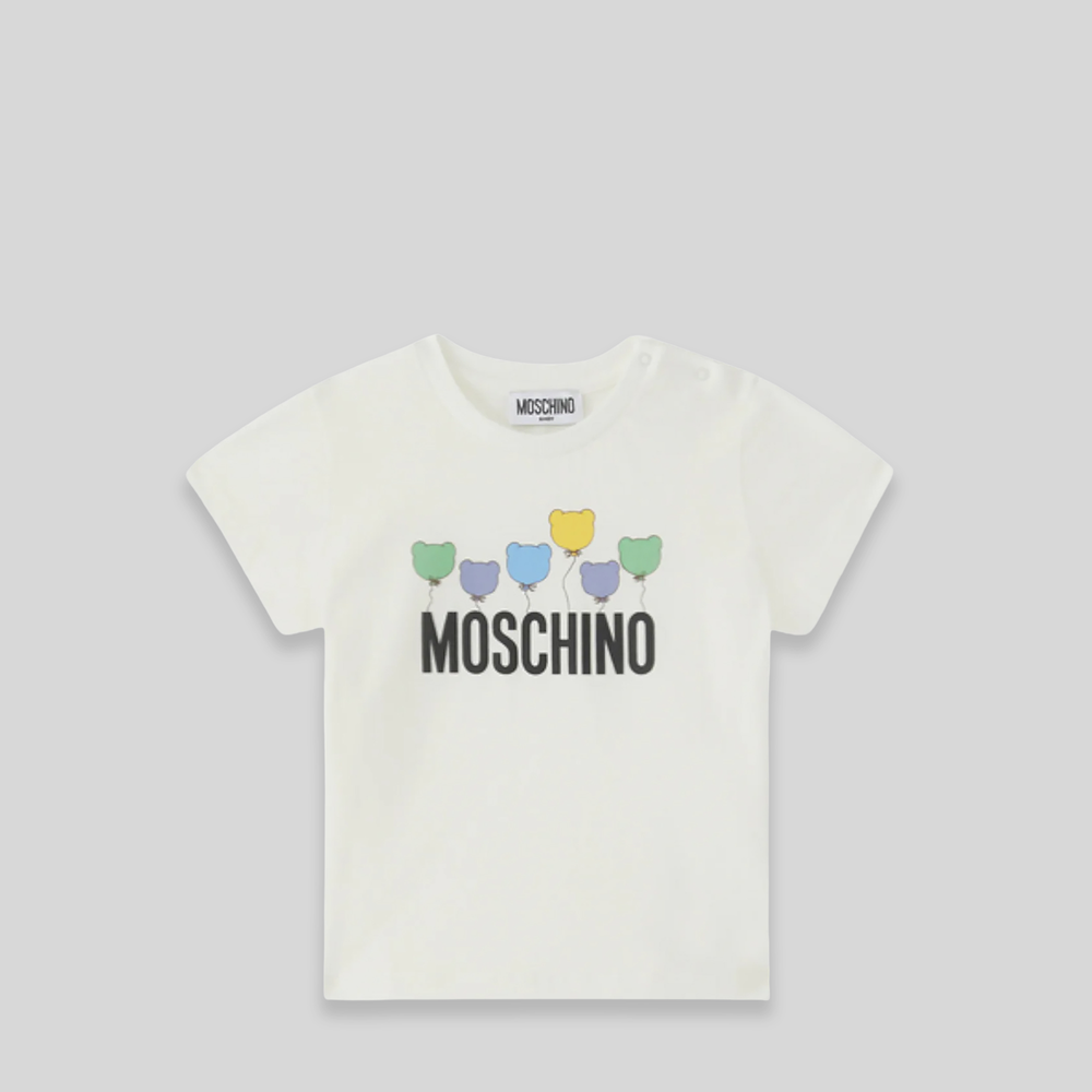 Moschino Kids Toddler's Teddy Bear Balloons T-Shirt