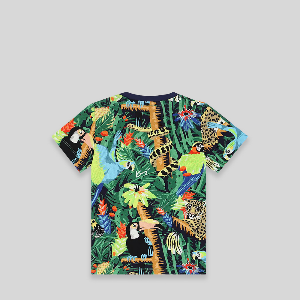 Kenzo Kids Toddler's Jungle Story Pique T-Shirt