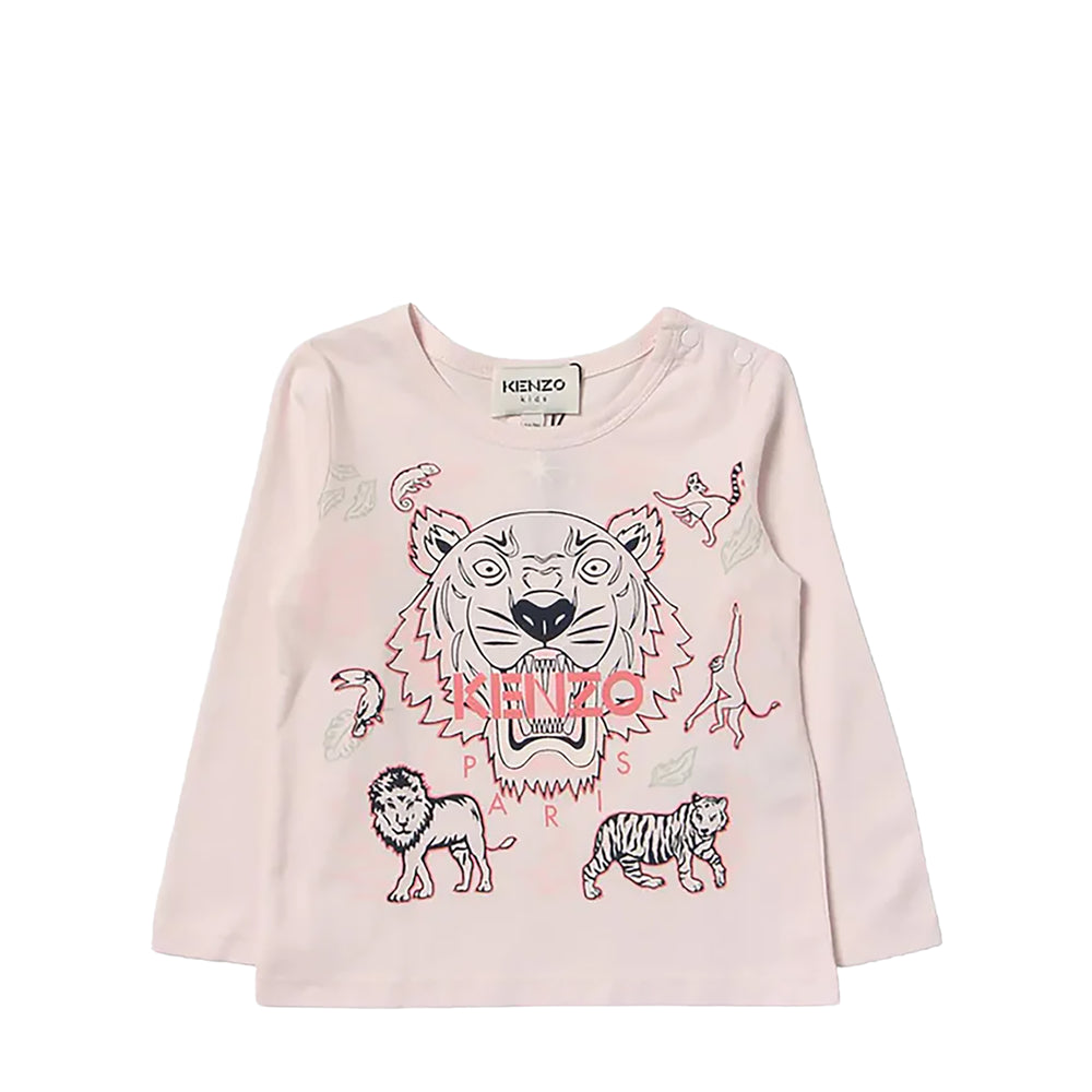 Kenzo Kids Toddler's Tiger Logo Long Sleeve T-Shirt