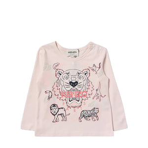 Kenzo Kids Toddler's Tiger Logo Long Sleeve T-Shirt