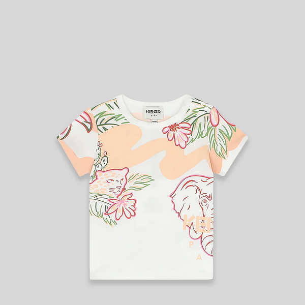 Kenzo Kids Toddler's Jungle Party Graphic T-Shirt