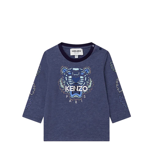 Kenzo Kids Toddler's Tiger Logo Long Sleeve T-Shirt
