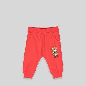 Moschino Kids Toddler's Toy Bear Logo Sweatpants