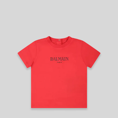 Balmain Kids Toddler's Classic Logo T-Shirt