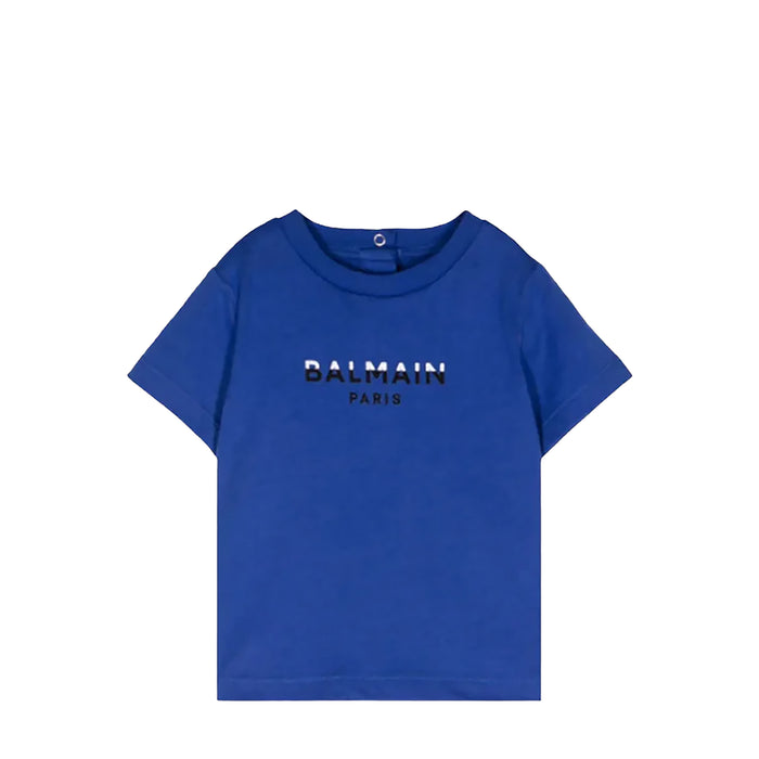 Balmain Kids Toddler's Dual Color Logo T-Shirt
