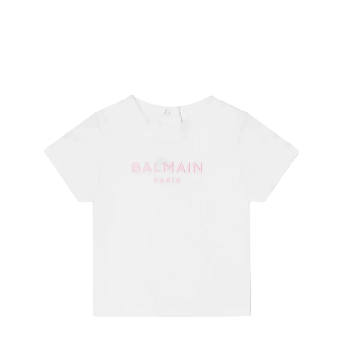 Balmain Kids Toddler's Embroidered Logo T-Shirt