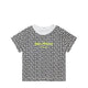 Balmain Kids Toddler's Monogram Logo Short Sleeve T-Shirt