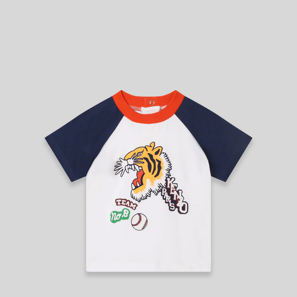 Kenzo Kids Toddler's Raglan Jersey Varsity T-Shirt