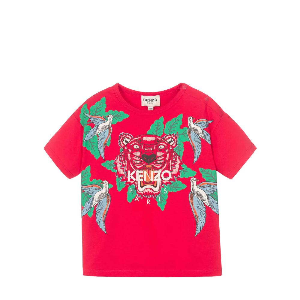 Kenzo Kids Toddler's Floral Tiger T-Shirt