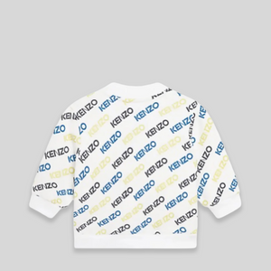 Kenzo Kids Toddler's All Over Print Full-Zip Sweatshirt