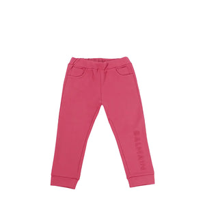 Balmain Kids Toddler's Embossed Logo Sweatpants