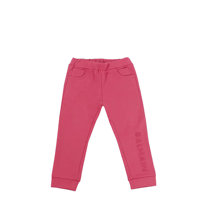 Balmain Kids Toddler's Embossed Logo Sweatpants