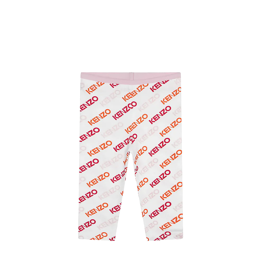 Kenzo Kids Toddler's All-Over Print Logo Leggings