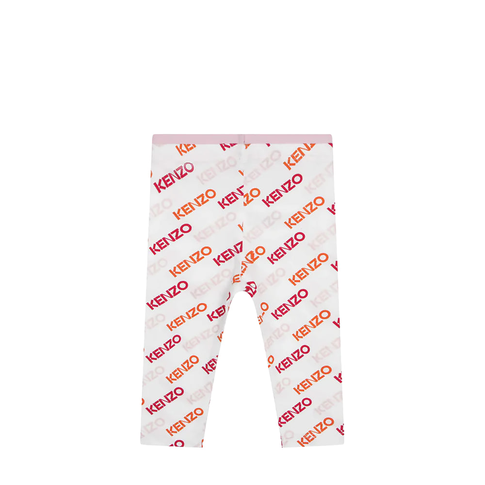 Kenzo Kids Toddler's All-Over Print Logo Leggings