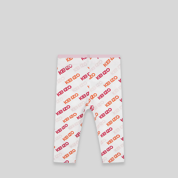Kenzo Kids Toddler's All-Over Print Logo Leggings