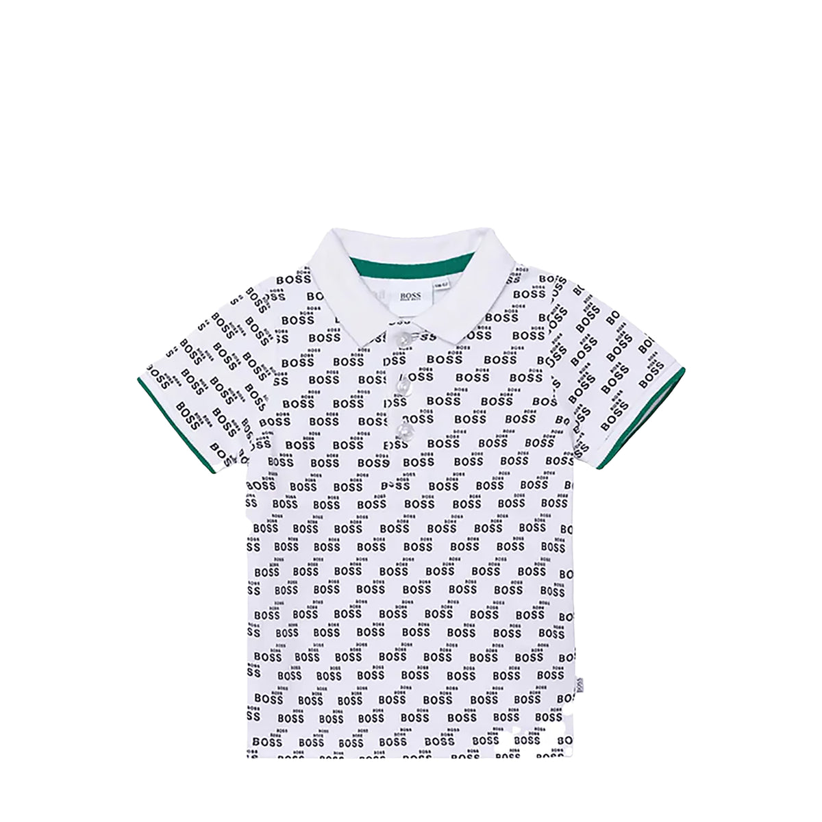 Hugo Boss Kids Toddler's All Over Print Logo Polo