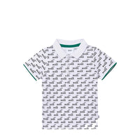 Hugo Boss Kids Toddler's All Over Print Logo Polo