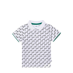 Hugo Boss Kids Toddler's All Over Print Logo Polo
