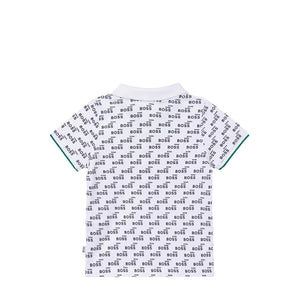 Hugo Boss Kids Toddler's All Over Print Logo Polo