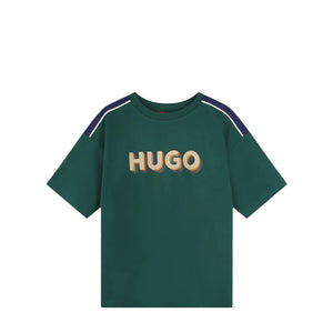 HUGO by Hugo Boss Kids Stacked Logo T-Shirt
