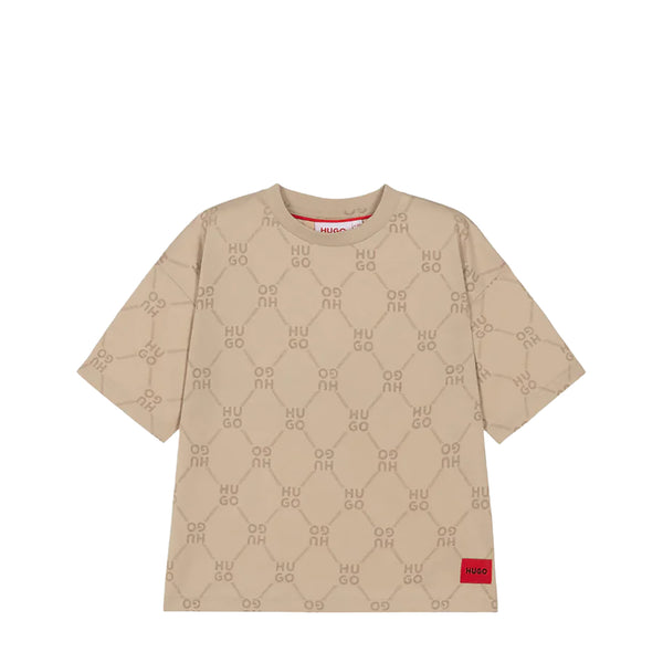 HUGO by Hugo Boss Kids Monogram Logo T-Shirt