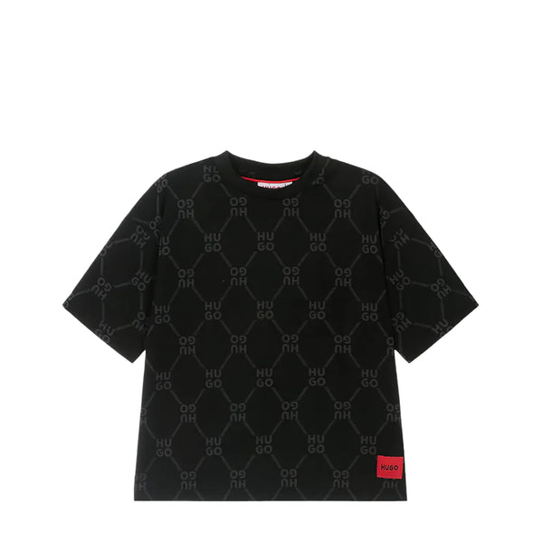 HUGO by Hugo Boss Kids Monogram Logo T-Shirt
