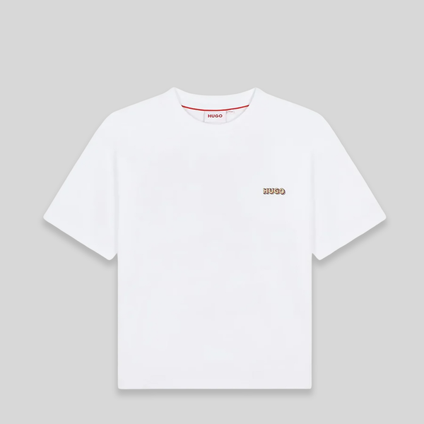 HUGO by Hugo Boss Kids Graphic Multi-Logo T-Shirt