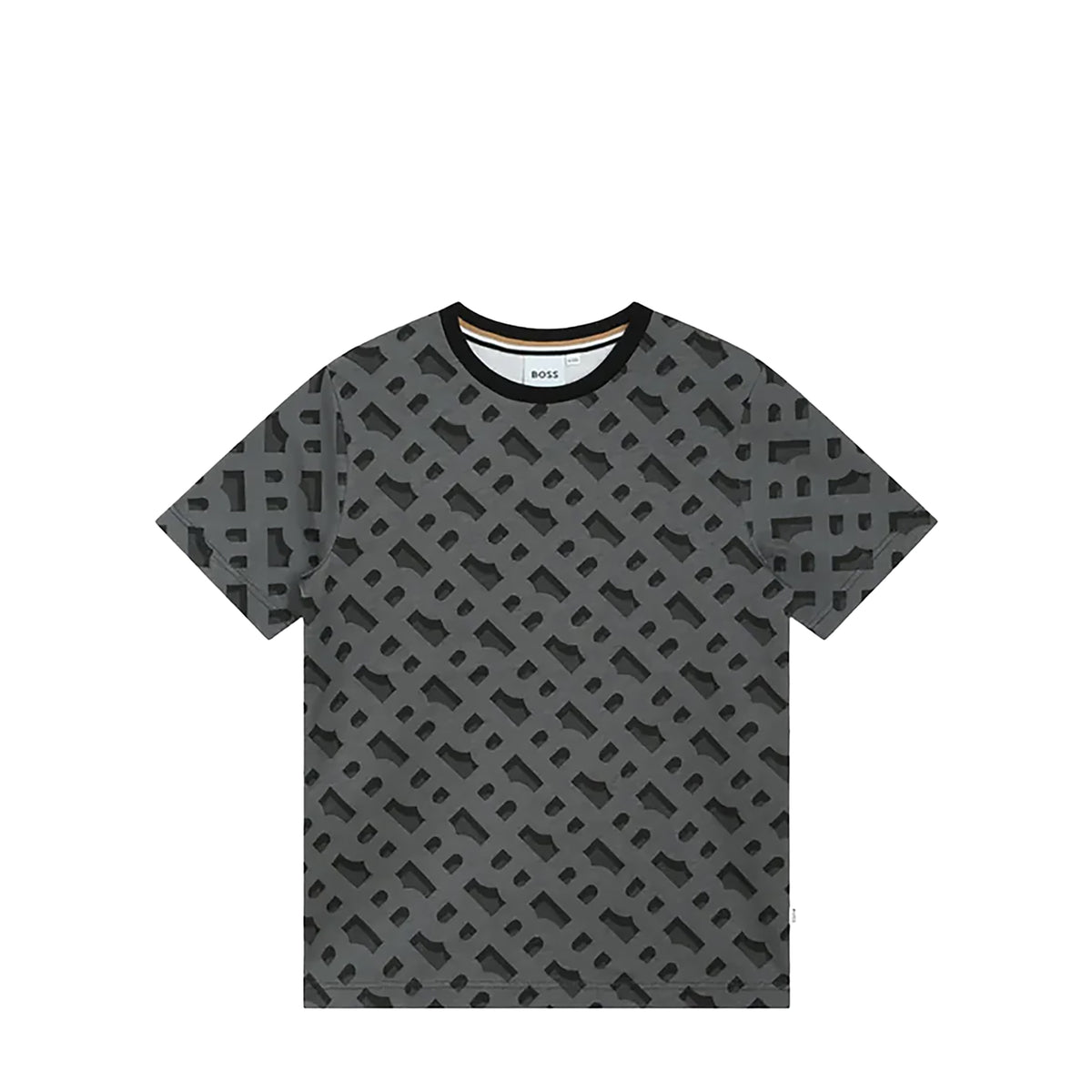 Hugo Boss Kids All-Over Monogram Print T-Shirt