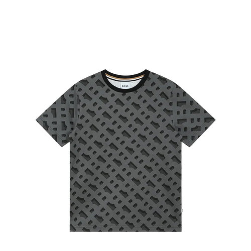 Hugo Boss Kids All-Over Monogram Print T-Shirt