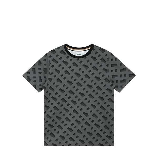 Hugo Boss Kids All-Over Monogram Print T-Shirt