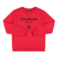 Balmain Kid's B Logo Sweatshirt