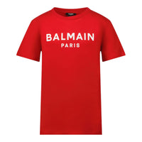 Balmain Kid's Logo SS T-shirt