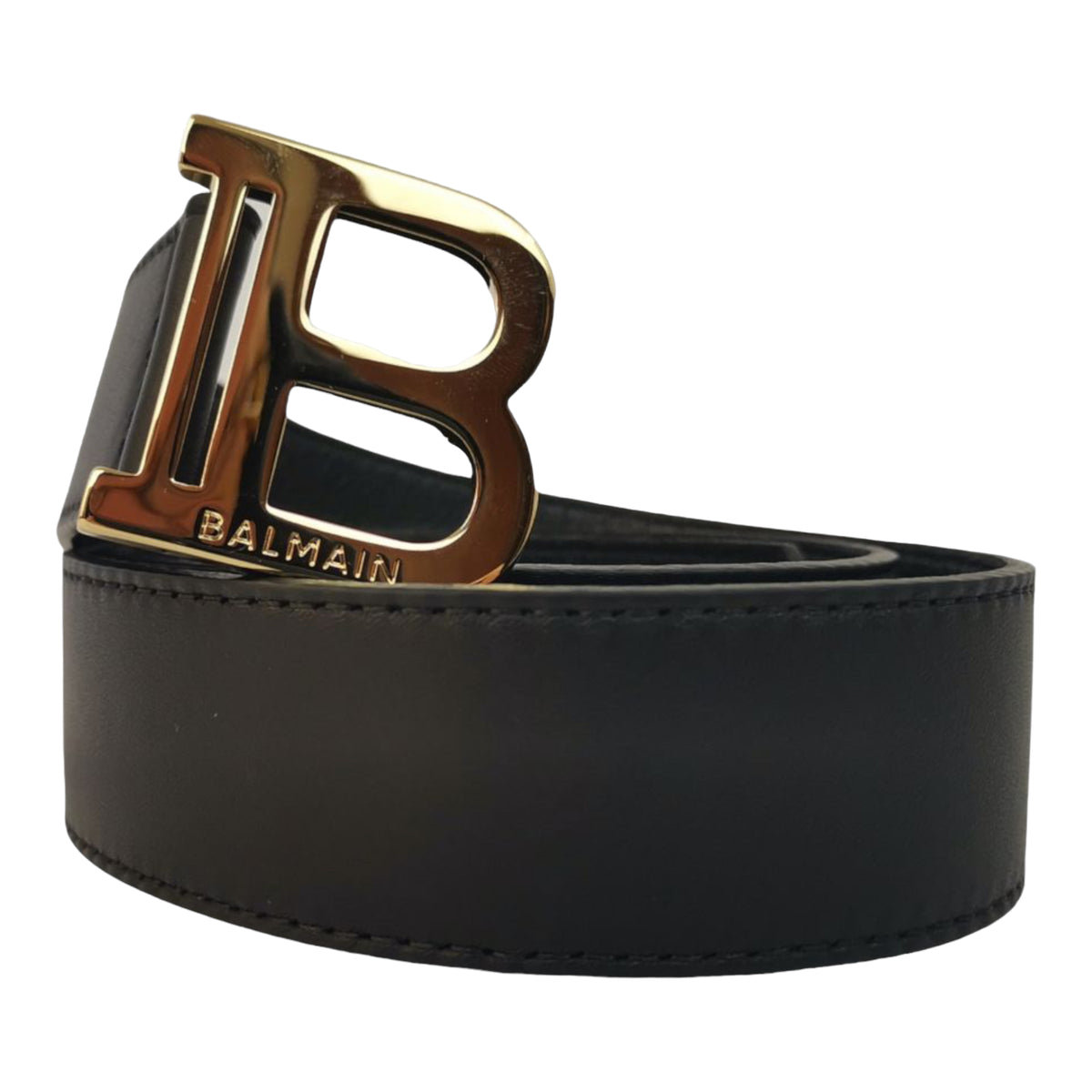 Balmain Kid's Gold Logo Belt