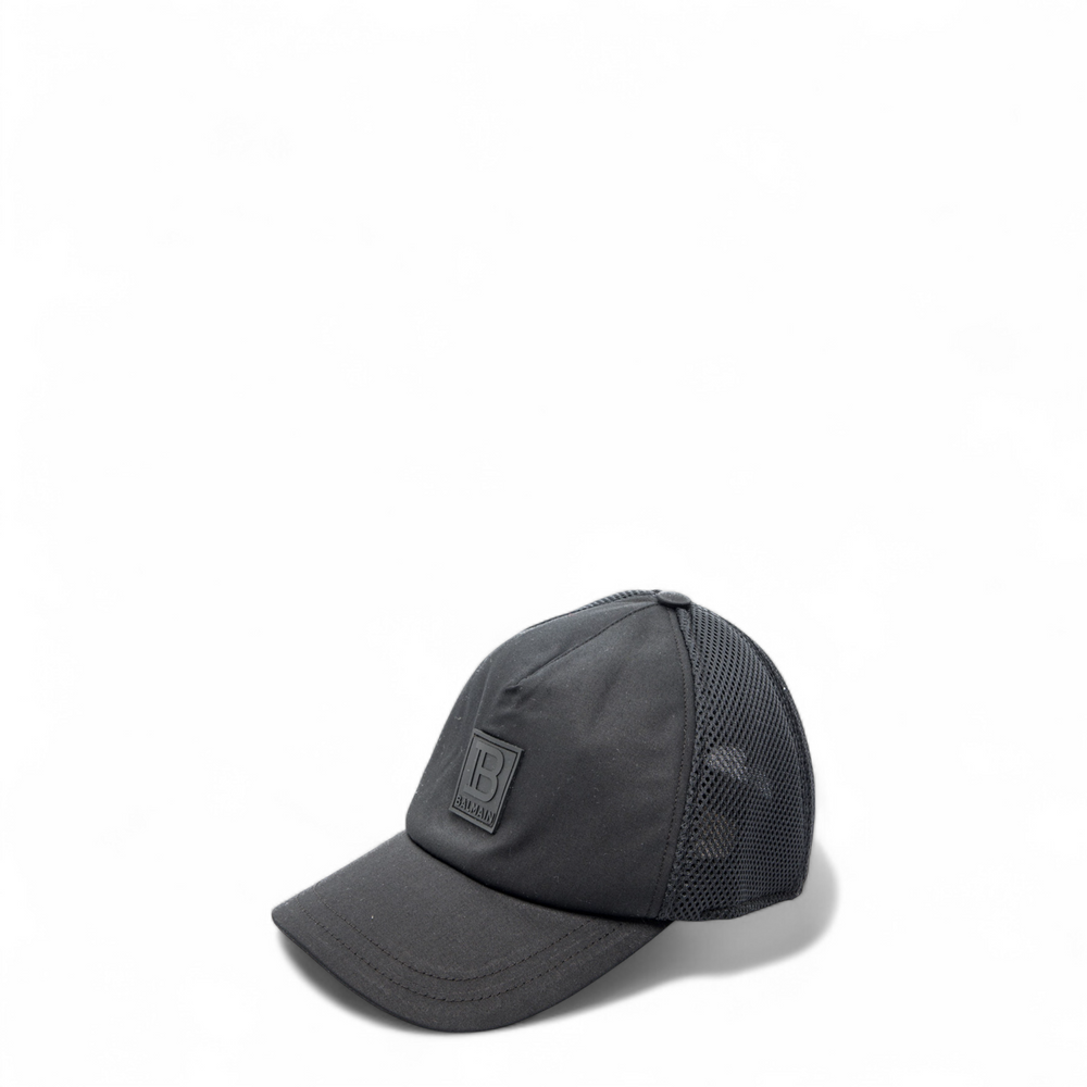 Balmain Kids Mesh Logo Cap