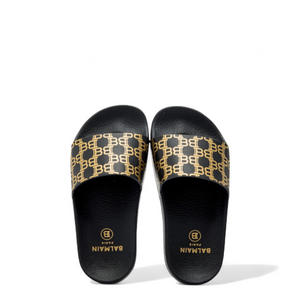 Balmain Kids All Over Print Slides