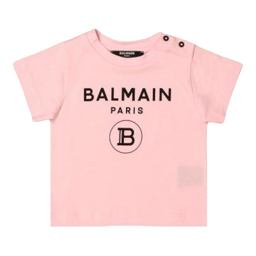 Balmain Kid's Baby Logo T-Shirt