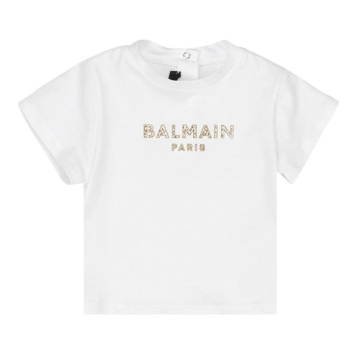 Balmain Kid's Front Logo T-shirt