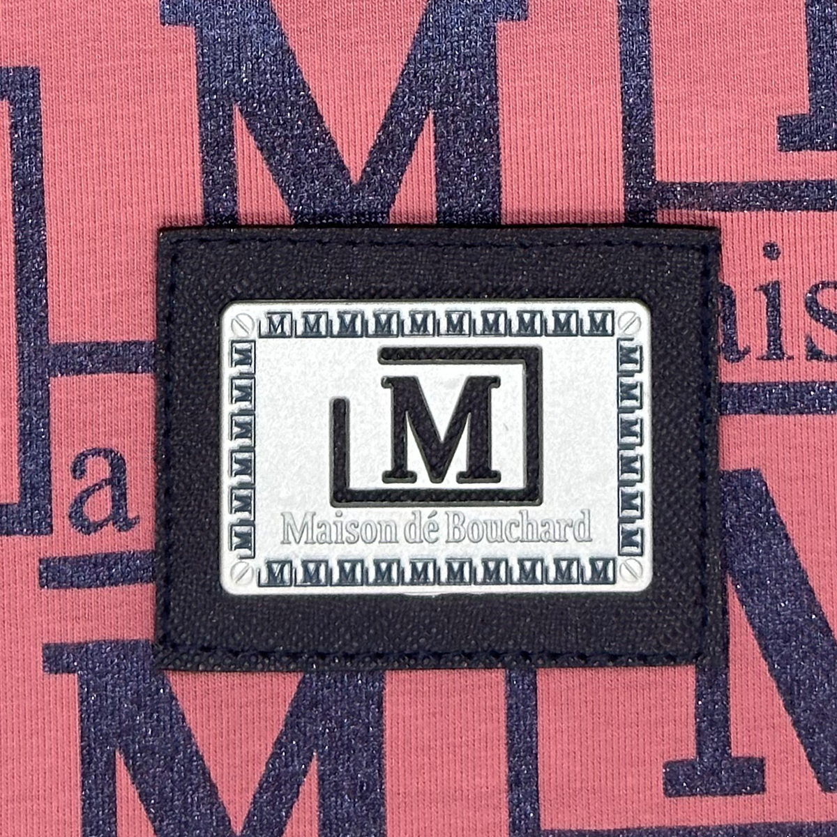 MDB Couture Kid's Metallic Monogram T-shirt