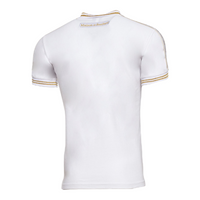 MDB Brand Men's Logo Tape Polo Shirt - White