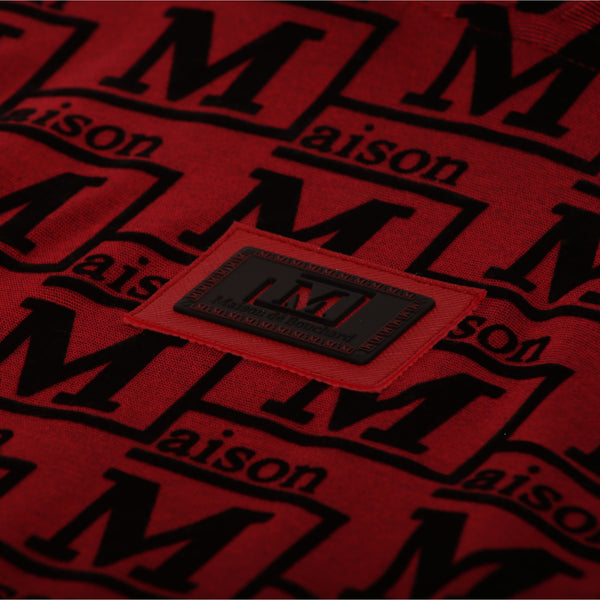 MDB Couture Kids Woven Monogram T-Shirt