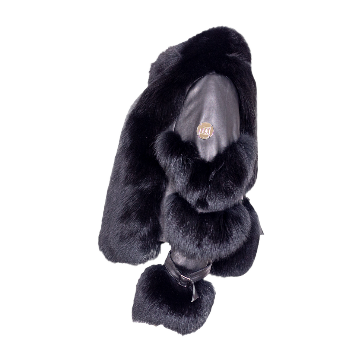 MDB Couture Women's Fur Encapsulated Jacket