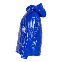 MDB Brand Men's Arctic Puffer Coat in Royal Blue