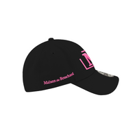 MDB Brand x New Era 9Forty Stretch Snap Embroidered Cap - Black