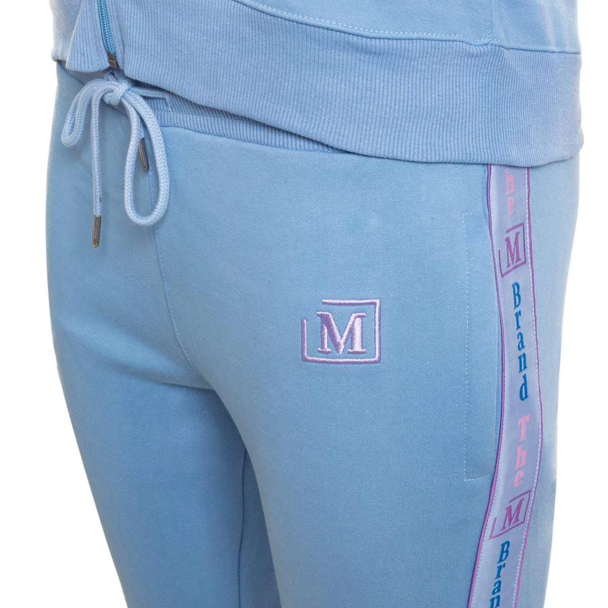 MDB Brand Men's M Swirl Fleece Set - Soft Color